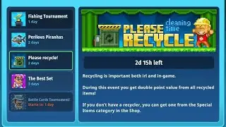 menghabiskan 40k gem di even please recycle dapet berapa bc? (pixel world)