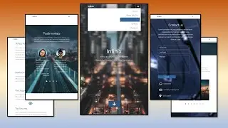 How to make Responsive Website |One-Page Responsive Website | HTML | Bootstrap 5.0 | PROROZ