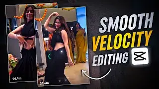 Trending Dance Video Editing In Capcut | Capcut Velocity Edit Tutorial | Smooth Velocity Editing