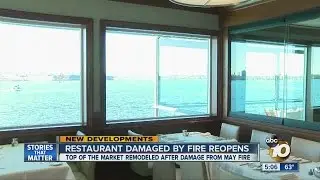 Top of the Market reopens months after fire
