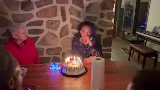 &ldquo;Happy Birthday to Austin!&rdquo; (After the choir director gives instructions, haha!)
