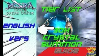 DFFOO Dissidia Final Fantasy Opera Omnia English Global Android  Tier List 30k Crystal Summon Gacha