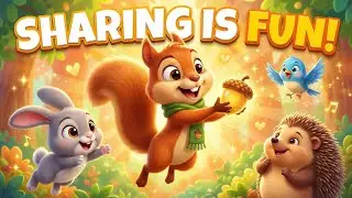 Sharing Song for Kids | Fun Preschool Music | Fuzzy Friends Funtime