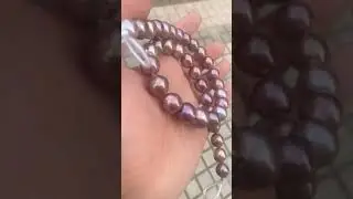 metallic freshwater pearl strand 5032-2