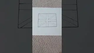 Drawing United Kingdom Flag #shorts #uk