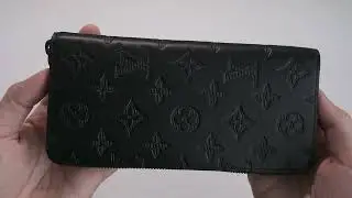 Louis Vuitton Zippy Wallet Vertical - Monogram Shadow