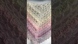 My new free shawl pattern is live!!! 🌸💗🤗 #crochet #yarn # #knitting #shorts