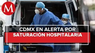Por covid-19, CdMx mantiene ocupaci&oacute;n hospitalaria arriba del 89%