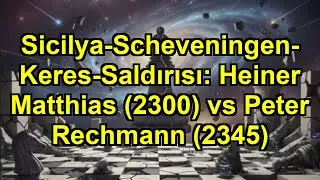 Sicilya-Scheveningen-Keres-Saldırısı: Heiner Matthias (2300) vs Peter Rechmann (2345)