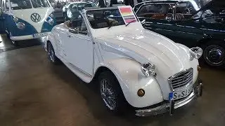 1991 Citroen 2CV Hoffmann Ente - Exterior and Interior - Retro Classics Stuttgart 2019
