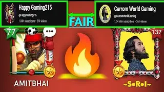 Carrom Pool Indirect Shots Gameplay🔥 Happy Gaming is live 🤩