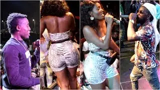 Wendy Shay, Bisa Kdei & Criss Waddle Performance at Medikal Concert...