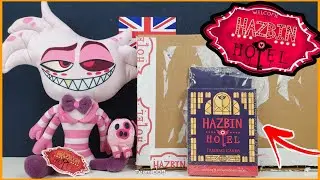 HAZBIN HOTEL ULTIMATE BUNDLE UNBOXING! Trading Cards, Collectors pins and Hotel Key keychain
