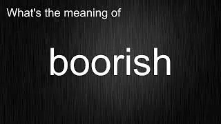 What's the meaning of 
