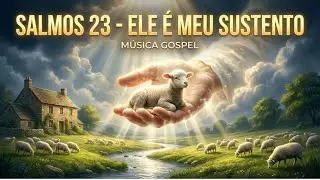 SALMOS 23 - ELE É MEU SUSTENTO #Gospel #salmos23 #Adoração