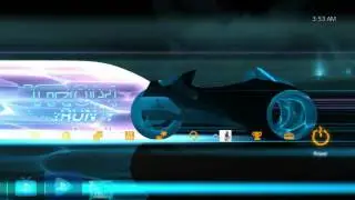 Tron Run/R PS4 Dynamic Theme