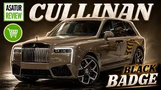 Обзор рестайлингового Rolls-Royce Cullinan Black Badge 2025