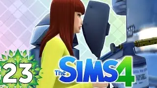 Let's Play The Sims 4 - Part 23 - Building the Rocket!