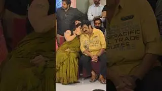 Actress Pragathi and Raghu Babu at Brahmanandam Birthday Celebrations #tollywood