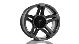 FUEL OFF ROAD WHEELS SFJ D764   20x12   MATTE ANTHRACITE Wheels by Hot Tracks