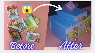 How to make cute mini drawer using matchbox #cute #drawer #artandcraft #matchbox #smartcreativity