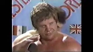 Tully Blanchard Attacks Dick Slater. Mid- Atlantic 1984