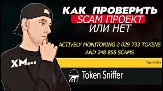 Проверь проект на СКАМ перед покупкой !!!!!!!!!! Обзор Token Sniffer аудит проектов.