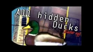 All the secret ducks in Critical Ops !!!