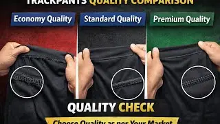 Trackpants Quality Guide for Retailers & Wholesalers #trackpant #sportswearfactory #wholesaleapparel