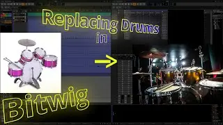 Drum Replacement in Bitwig (engl. Tutorial)