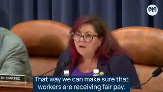 Congresswoman Linda Sanchez offers an amendment during the GOP Tax Scam 2.0