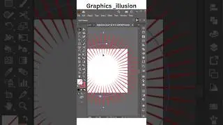 Create Stunning Line Art with Radial Tool in Illustrator ✨🎨 | Easy Tutorial #tutorial #art