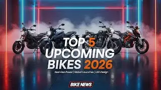 Top 5 Upcoming Bikes in India 2026 😱 Next-Gen Power, LED Design & Global Launches!