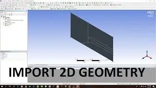 Import 2D Geometry from Fusion 360 to ANSYS (3 MINUTES)