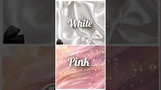 # white👉👉🥰🥰 vs pink #fashion #shorts #viral