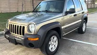 2004 JEEP LIBERTY 4x4 TRAIL RATED PKG WALK AROUND VIDEO CALL @ 832 495 1608