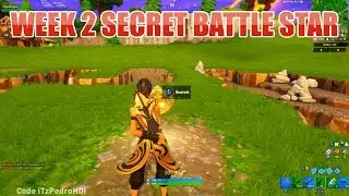 FORTNITE WEEK 2 SECRET BATTLE STAR LOCATION
