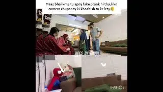 Maaz safder ka prank 😂#maazsafder @MaazSafderWorld #shortsfeed