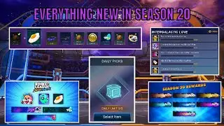 Everything New In Rocket League Sideswipe Season 20! | MAJOR IMPROVEMENTS TO ITEMS!!