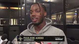 Paulson Adebo on comfort level in year two | 2022 Saints OTAs