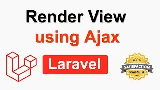 How to Render View with Data using Ajax in Laravel - Render view using Ajax in Laravel