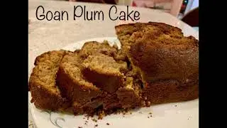Goan Plum|Rum Cake Recipe 🎂 #holidaycake #noalcoholplumcake #fruitcake#Christmascake