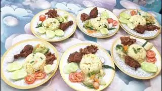 🌹চাইনিজ খাবার রান্নার রেসিপি। এতকিছু রান্না করার পরও সাথে বাঙালি খাবার 🥗🍛
