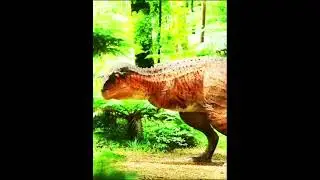 New Dino Battle - Carnotaurus vs Tarascosaurus #dinobattles