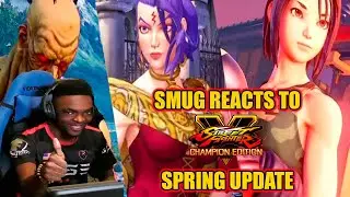 SMUG REACTS: ROSE, ORO, AKIRA & DAIGO???? [SFV Spring Update]