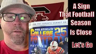 Hot Off the Press! 2025 Phil Steele magazine has arrived.