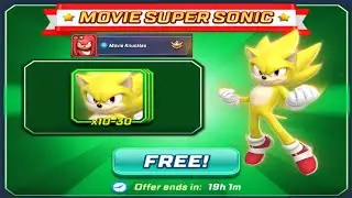 Sonic Forces Speed Battle - Playing with Movie Super Sonic vs Movie Knuckles Challenger Boss