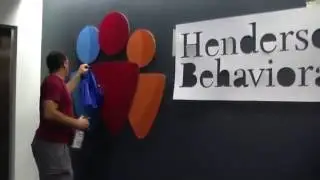 Wall Signage Installation