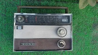 Radio Shortwave Sony TR-1000 | Sản Xuất 1963 4 Band radio AM SW1 SW2 SW3