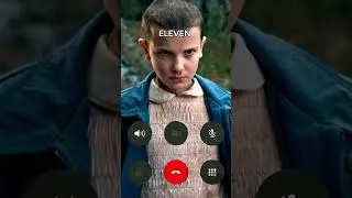 APPEL ONZE DE STRANGER THINGS ELLE R&Eacute;POND ! ☎️